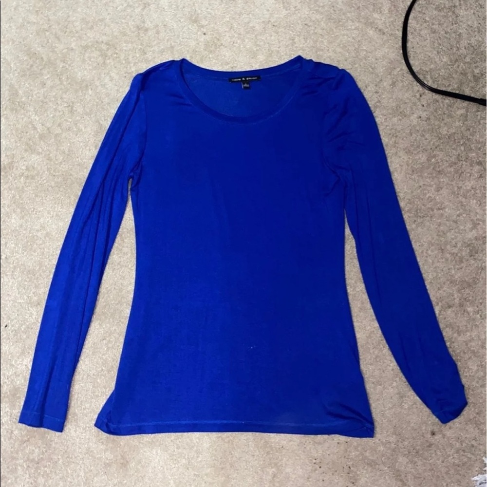 Blue Long Sleeve Shirt
